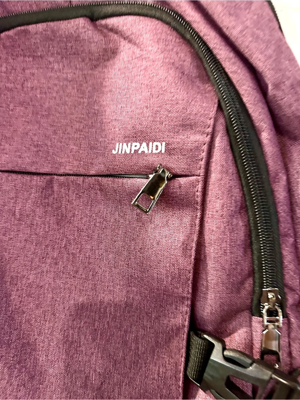Plum Backpack - Durable 16x23 Everyday Bag by Jinpaidi